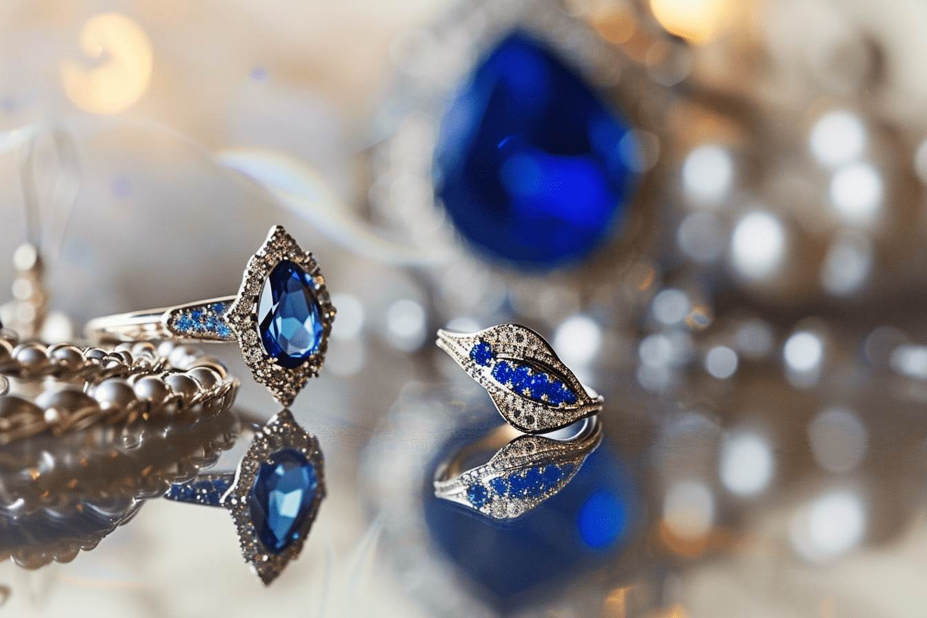 pedras preciosas azuis