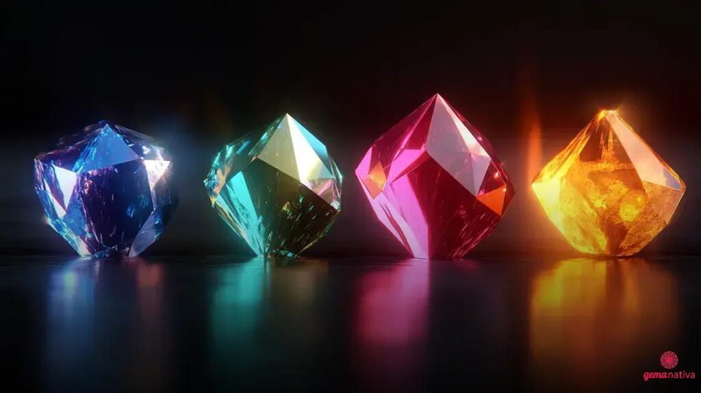 5 Gemas Exóticas que Brilham Mais que Diamantes