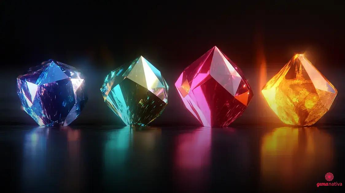 5 Gemas Exóticas que Brilham Mais que Diamantes