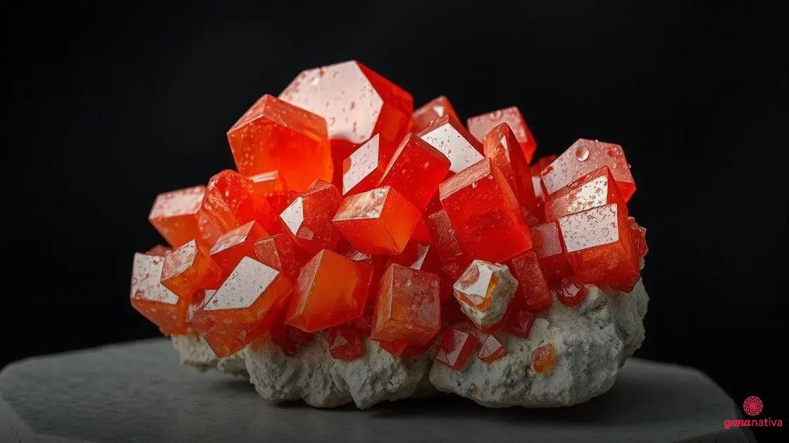 Zincita: a pedra preciosa que traz brilho e proteção espiritual