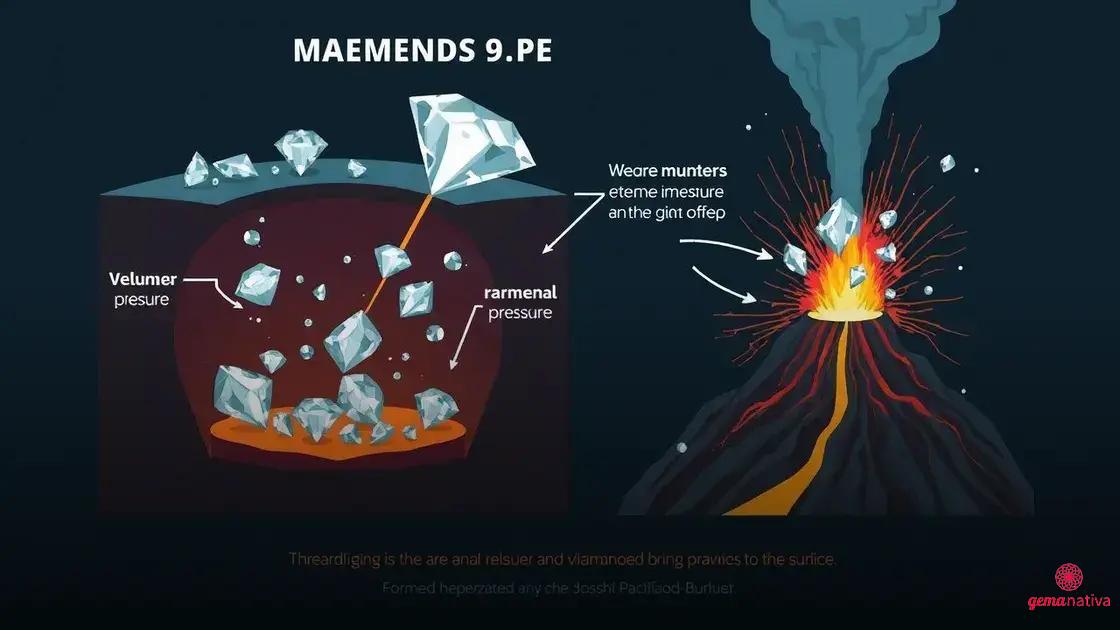  Como os diamantes se formam na natureza?