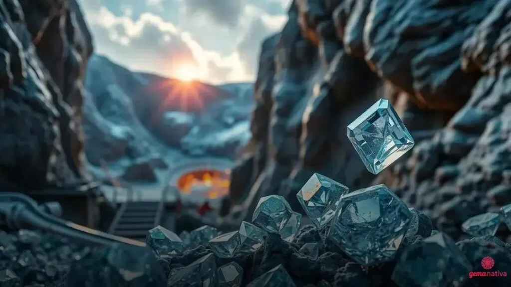 Super Mina de Diamantes na Sibéria Pode Revolucionar o Mercado