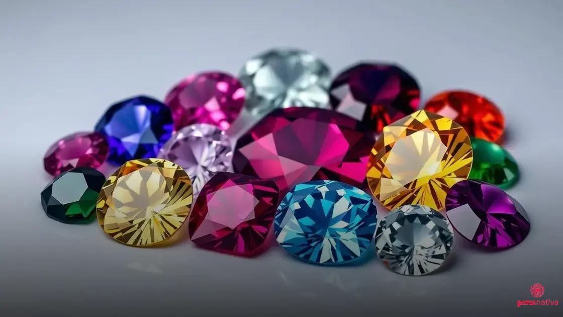 Crescimento do mercado de gemas coloridas: tendências e oportunidades