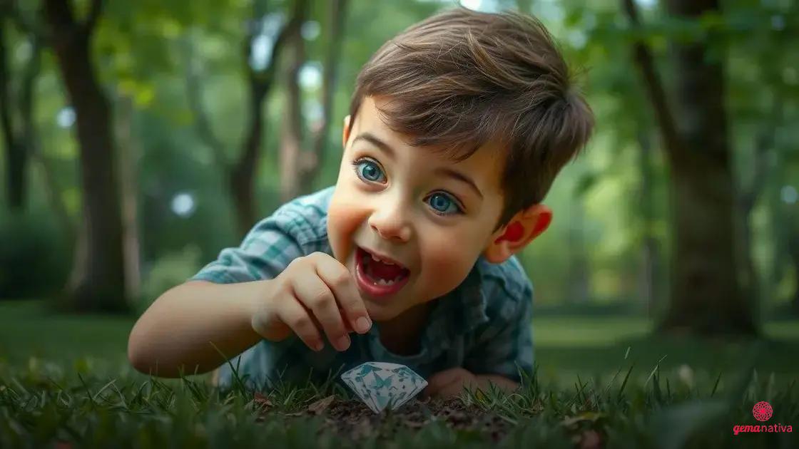 Jovem descobre diamante raro e fica milionário após passeio no parque