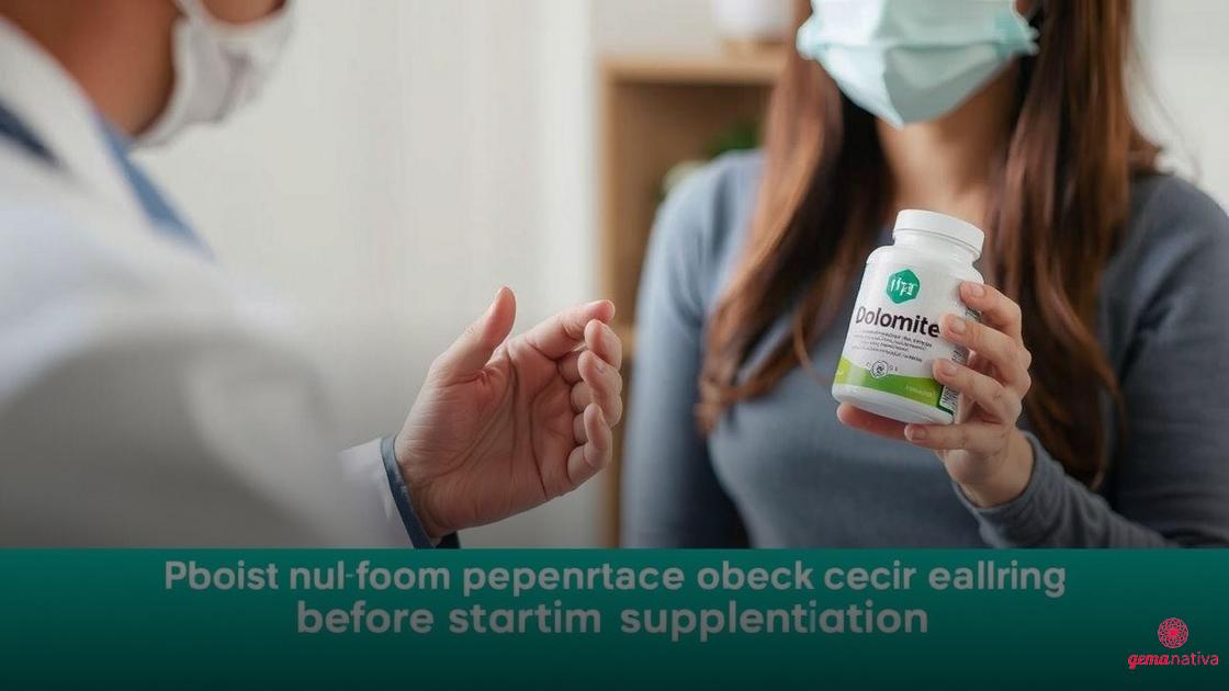 Orientações finais antes de iniciar o uso da Dolomita Orientações finais antes de iniciar o uso da Dolomita