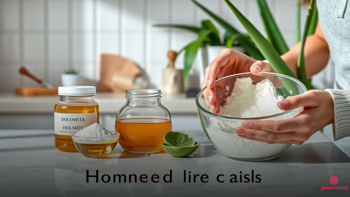 Principais receitas caseiras com Dolomita para clareamento Principais receitas caseiras com Dolomita para clareamento