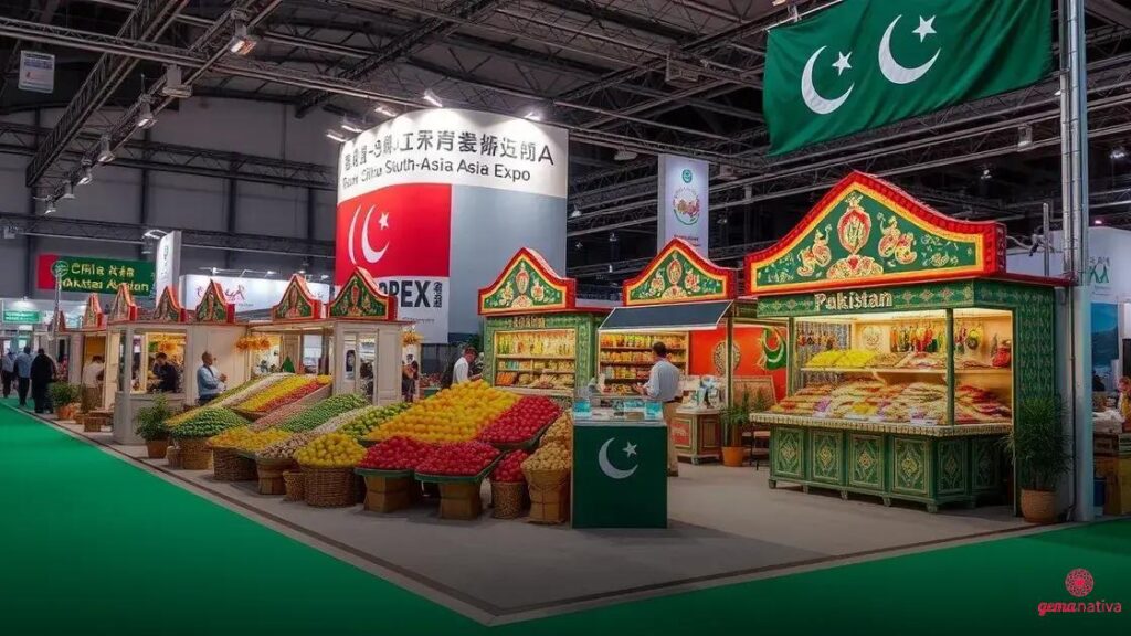 Produtos do Paquistão brilharam na 9ª Expo China-Sul da Ásia