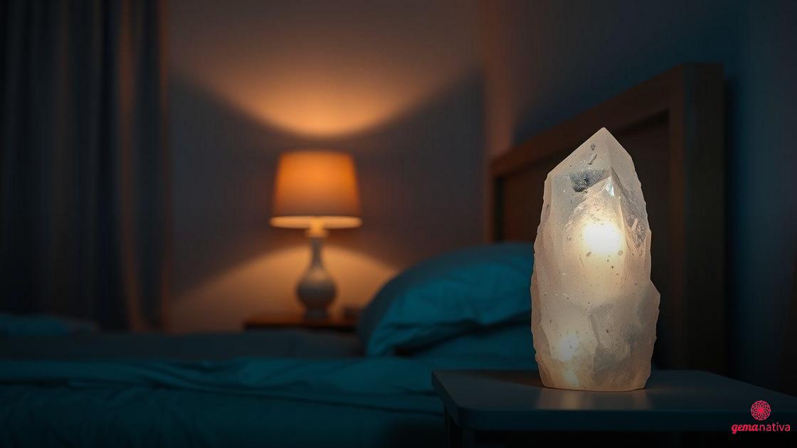 Selenita: como usar para acalmar a mente antes de dormir