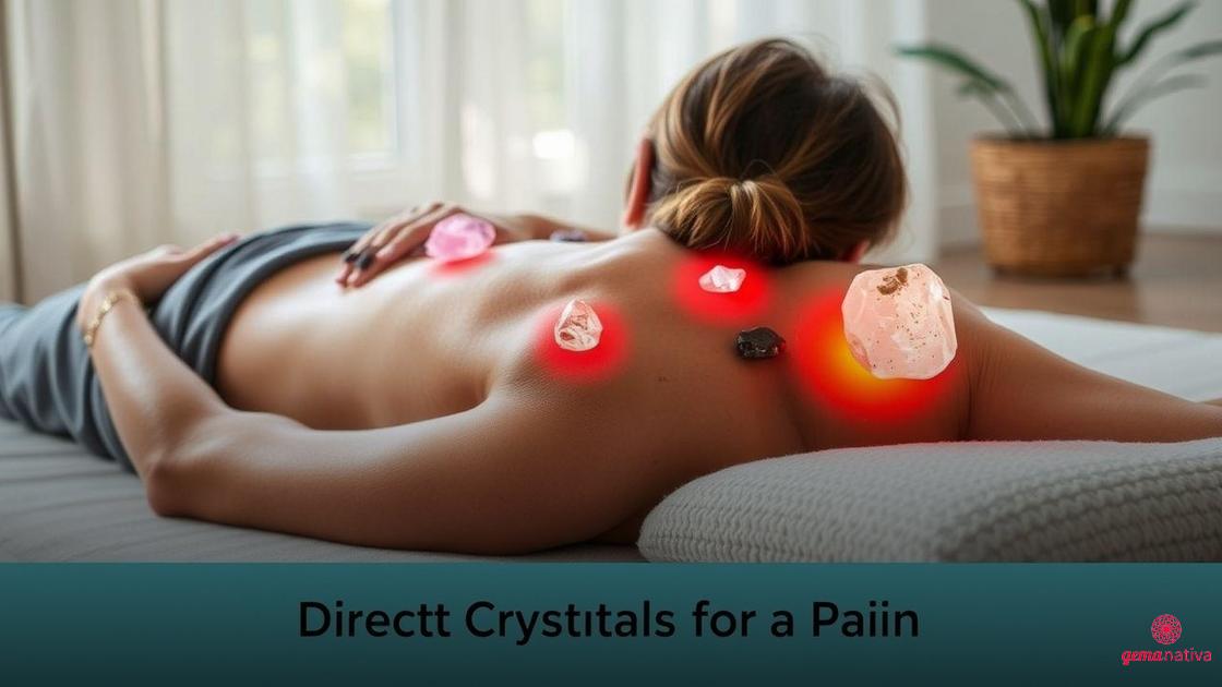 Técnicas de aplicação direta dos cristais sobre a área afetada Técnicas de aplicação direta dos cristais sobre a área afetada