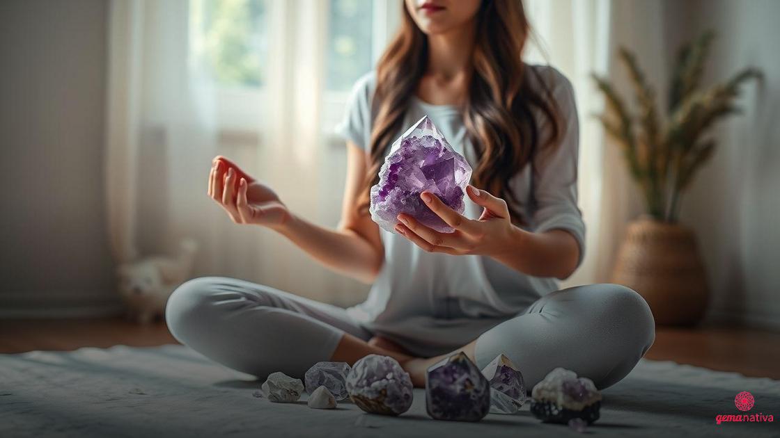 Técnicas de meditação com cristais para alívio emocional Técnicas de meditação com cristais para alívio emocional