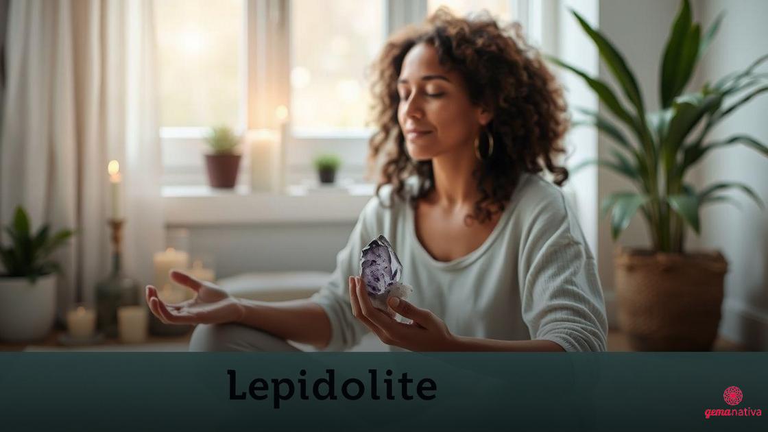 Técnicas de meditação e respiração com Lepidolita Técnicas de meditação e respiração com Lepidolita