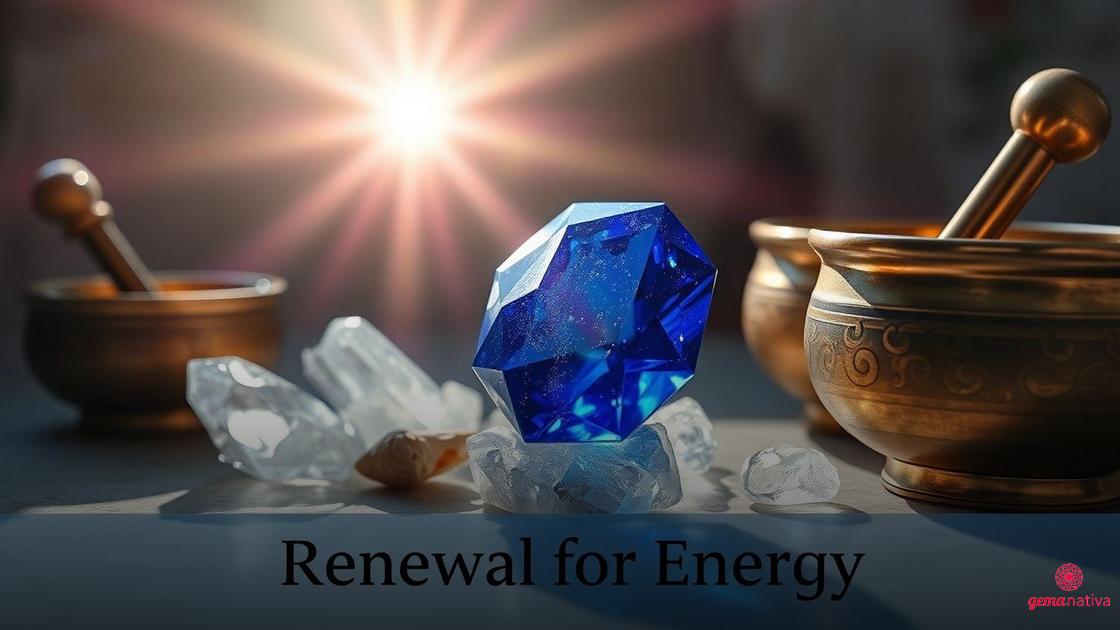 Como energizar a Safira para potencializar suas propriedades Como energizar a Safira para potencializar suas propriedades