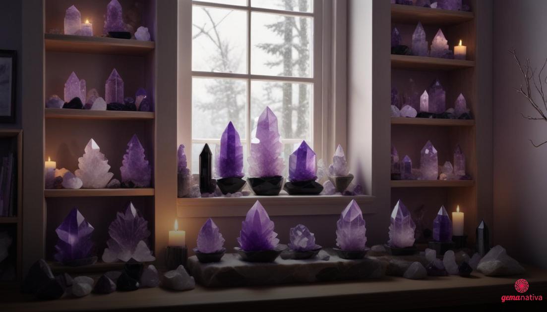Como utilizar os cristais no ambiente para proteção sazonal Como utilizar os cristais no ambiente para proteção sazonal