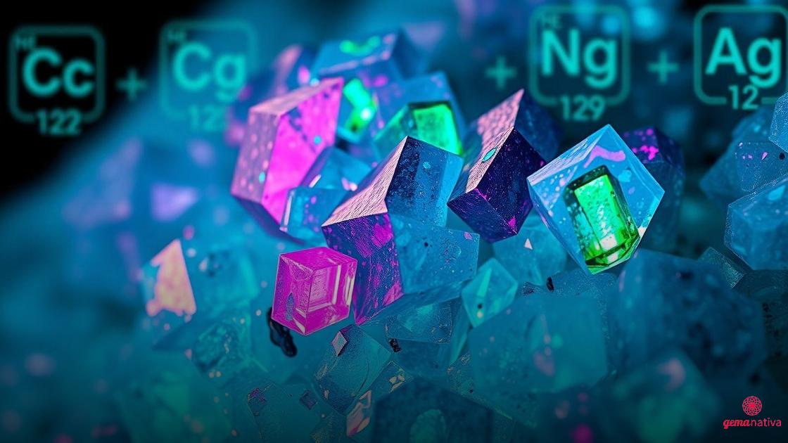 Composição química e elementos que definem a Turmalina Paraíba Composição química e elementos que definem a Turmalina Paraíba