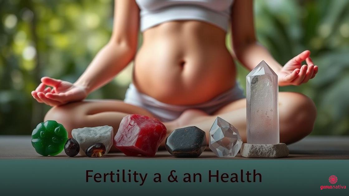 Cristais para fertilidade, saúde reprodutiva e conexão com o útero Cristais para fertilidade, saúde reprodutiva e conexão com o útero