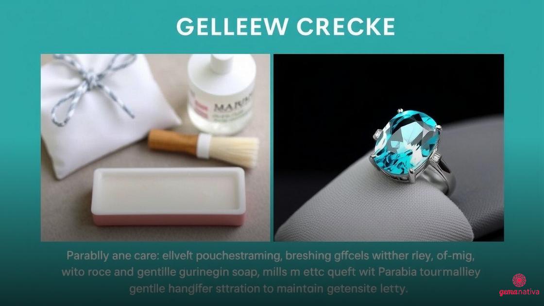 Dicas para conservar e proteger suas joias com Turmalina Paraíba Dicas para conservar e proteger suas joias com Turmalina Paraíba