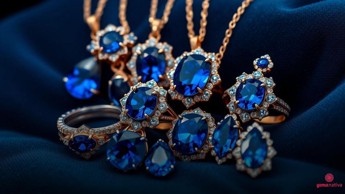 Joias com Safira: Anéis, Colares e Peças Famosas