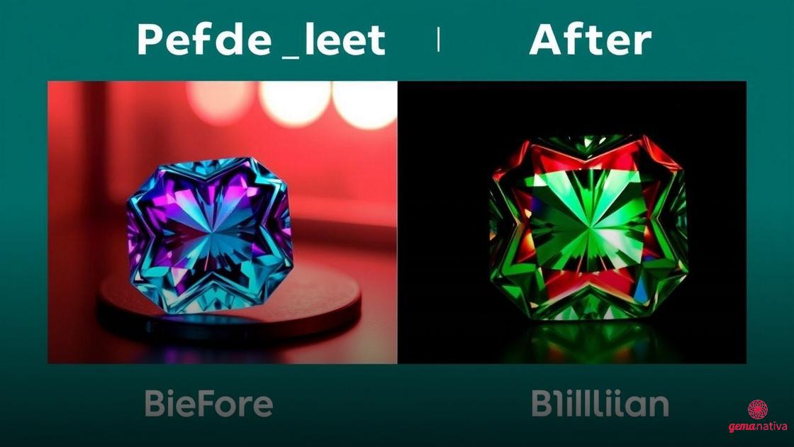 Métodos de tratamento e sua influência na aparência da gema Métodos de tratamento e sua influência na aparência da gema