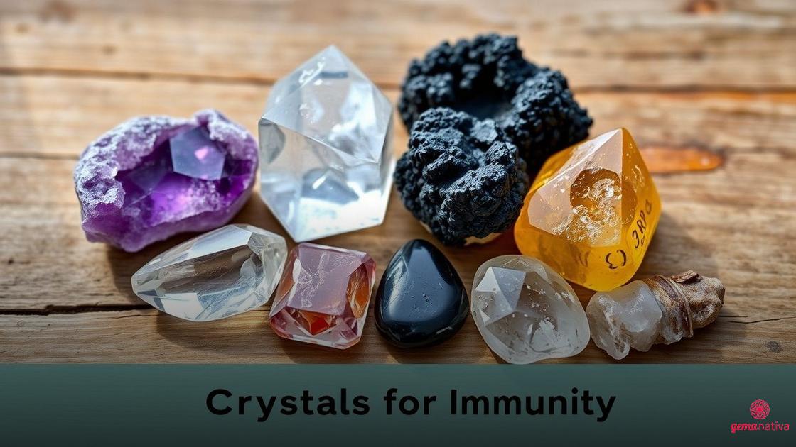 Principais cristais para estimular as defesas naturais do corpo Principais cristais para estimular as defesas naturais do corpo