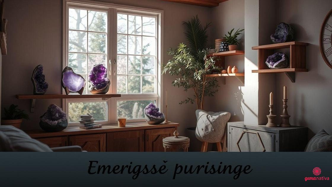 Técnicas de purificação de ambientes com Ametista Técnicas de purificação de ambientes com Ametista