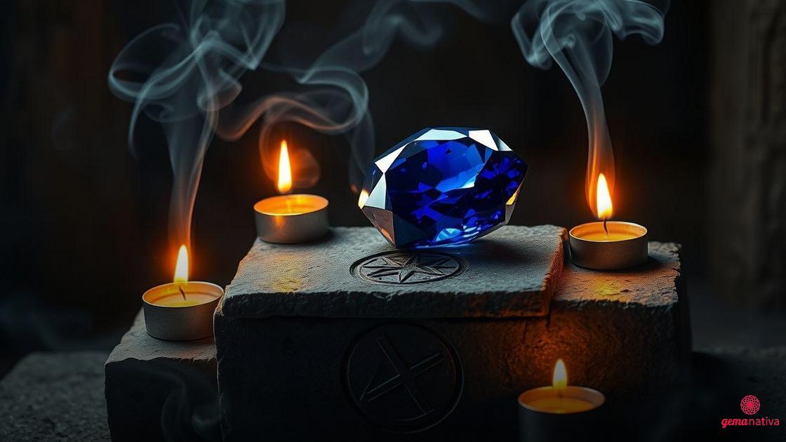 Uso da Safira em rituais e práticas espirituais antigas Uso da Safira em rituais e práticas espirituais antigas
