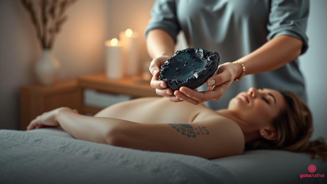 Uso da Turmalina Negra em sessões de terapia energética Uso da Turmalina Negra em sessões de terapia energética