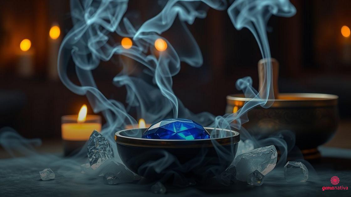 Uso de incensos, cristais e outras ferramentas na limpeza energética Uso de incensos, cristais e outras ferramentas na limpeza energética