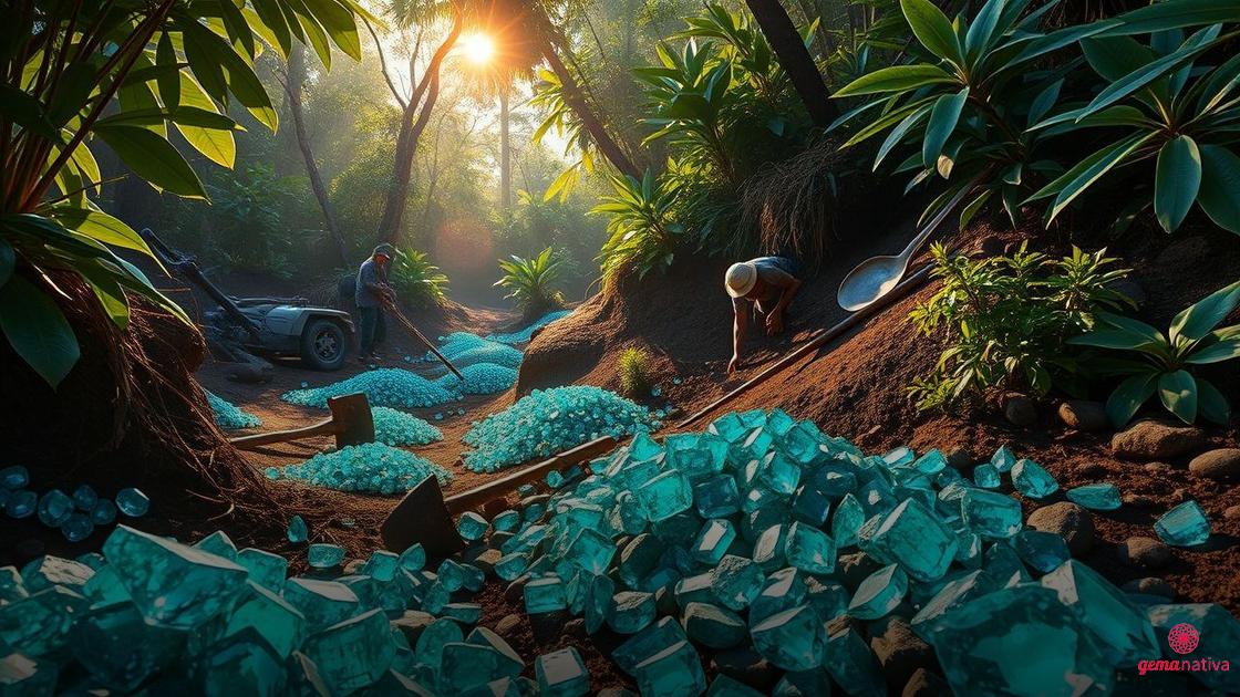 A expansão da extração da Turmalina Paraíba para outros países A expansão da extração da Turmalina Paraíba para outros países