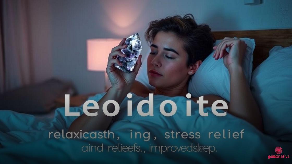 Ação da Lepidolita no alívio do estresse, insônia e pensamentos acelerados Ação da Lepidolita no alívio do estresse, insônia e pensamentos acelerados