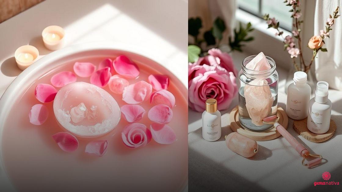 Aplicação do cristal em banhos, elixires e práticas de autocuidado Aplicação do cristal em banhos, elixires e práticas de autocuidado