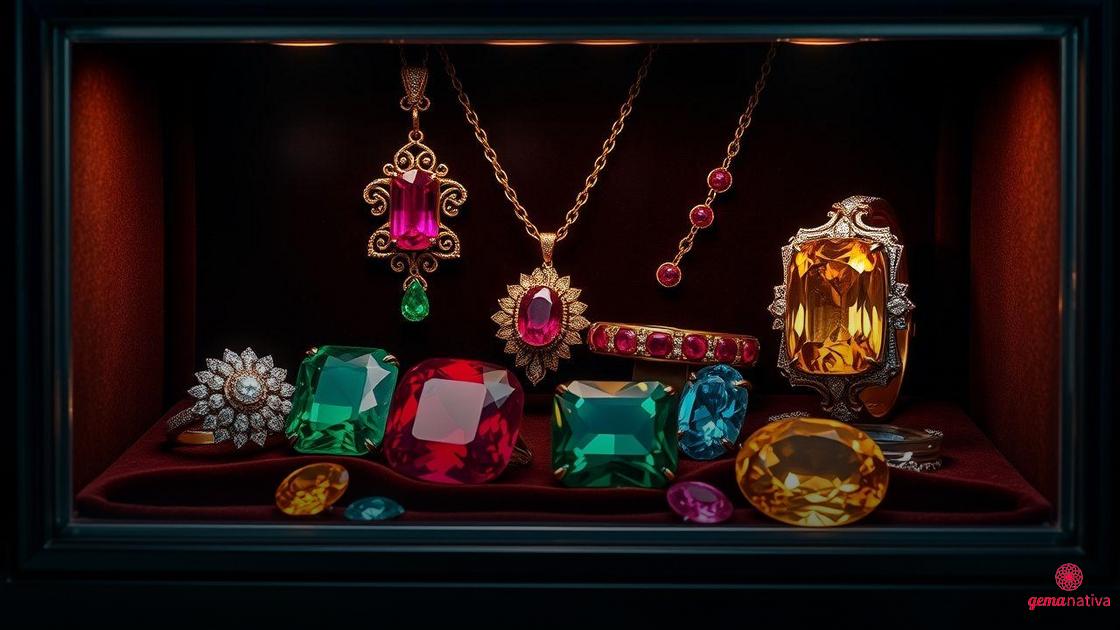 Aplicações das pedras preciosas em joias e colecionismo Aplicações das pedras preciosas em joias e colecionismo