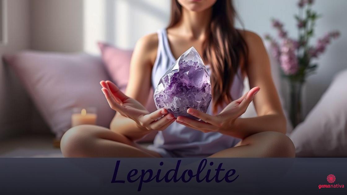 Como meditar com Lepidolita para acalmar a mente e controlar o estresse Como meditar com Lepidolita para acalmar a mente e controlar o estresse