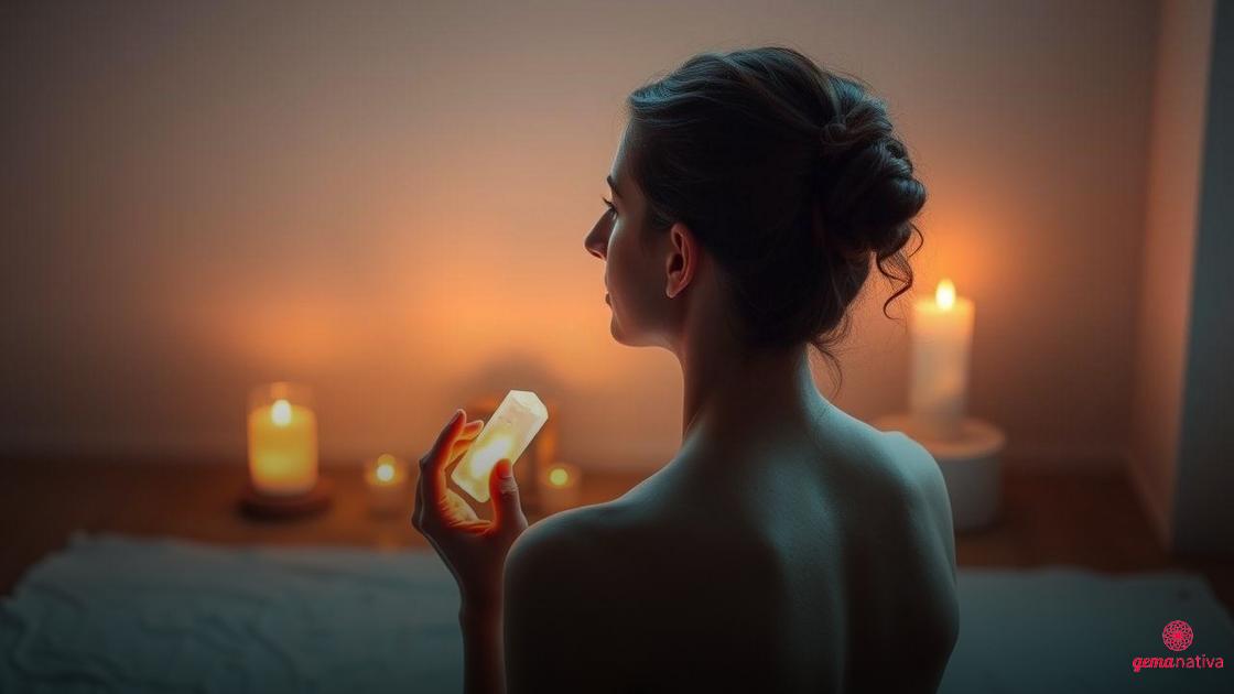 Como usar o bastão de Selenita para limpeza áurica e de chakras Como usar o bastão de Selenita para limpeza áurica e de chakras