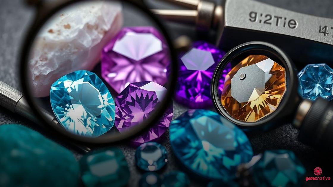 Critérios para identificar pedras preciosas brasileiras Critérios para identificar pedras preciosas brasileiras