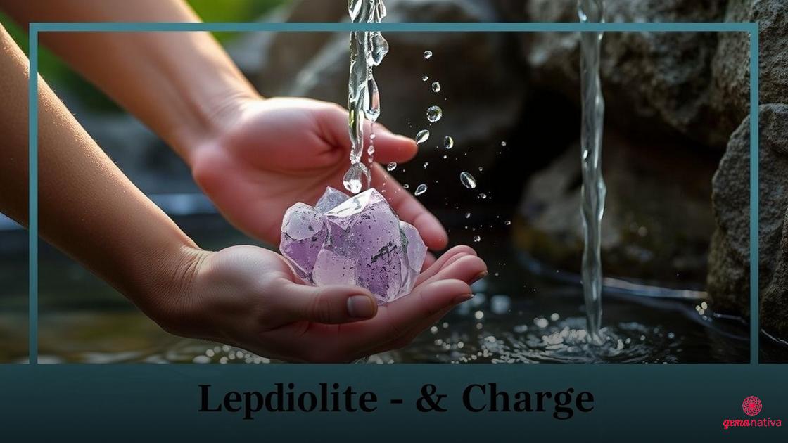 Cuidados com a limpeza, recarga e conservação da Lepidolita Cuidados com a limpeza, recarga e conservação da Lepidolita