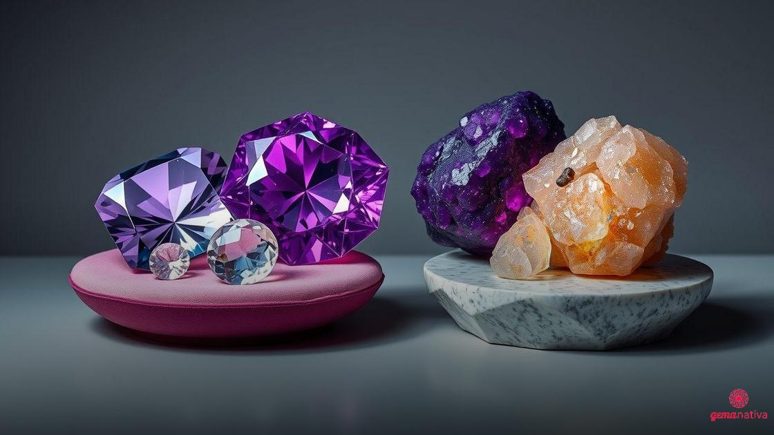 Diferença entre pedras preciosas, semipreciosas e minerais comuns Diferença entre pedras preciosas, semipreciosas e minerais comuns