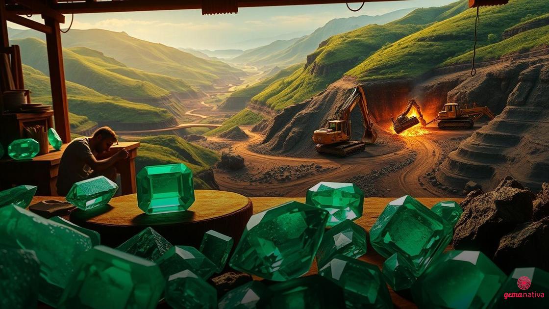 Esmeraldas de Goiás e Bahia: cor e qualidade Esmeraldas de Goiás e Bahia: cor e qualidade