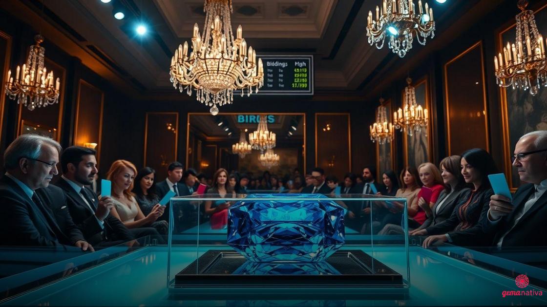 Recordes de vendas e leilões de Turmalinas Paraíba no mundo Recordes de vendas e leilões de Turmalinas Paraíba no mundo