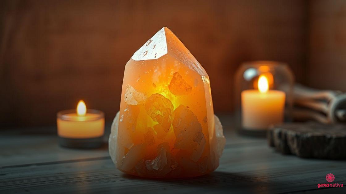 Significado espiritual e simbólico da Selenita Laranja Significado espiritual e simbólico da Selenita Laranja