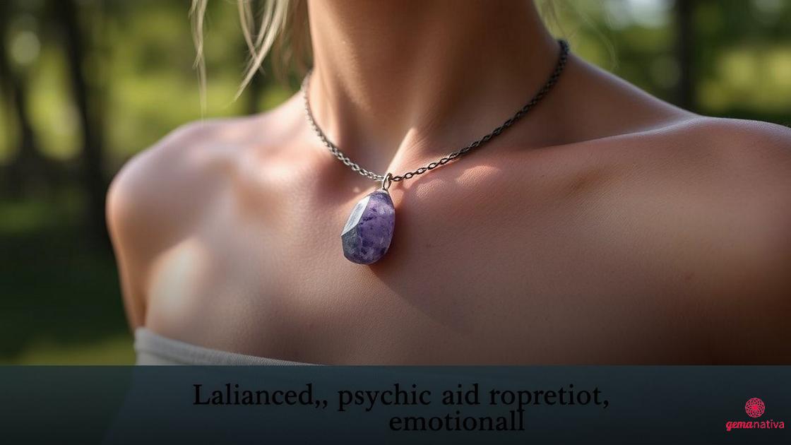 Uso da Lepidolita como amuleto de equilíbrio e proteção psíquica Uso da Lepidolita como amuleto de equilíbrio e proteção psíquica