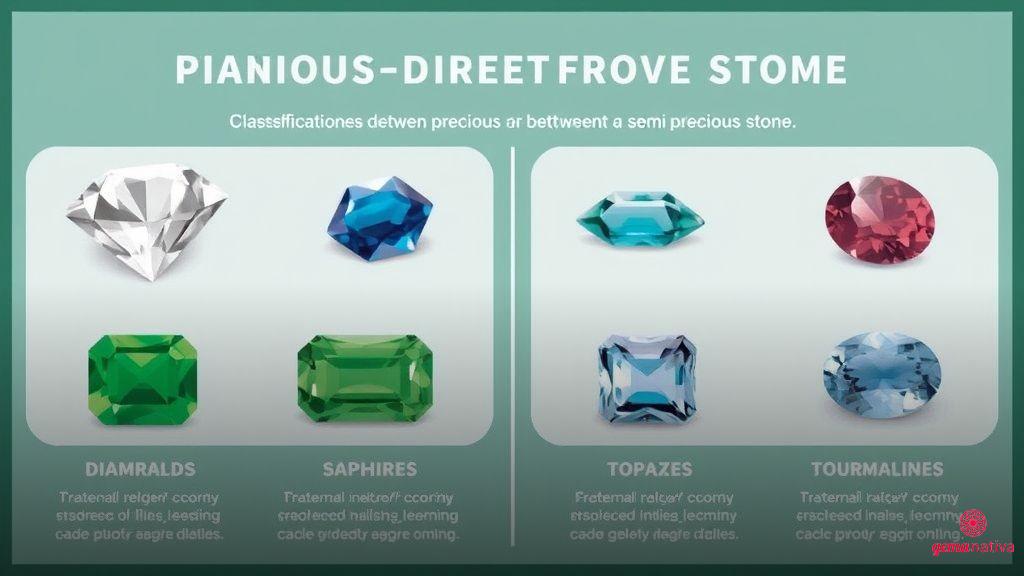 A origem da distinção entre pedras preciosas e semipreciosas A origem da distinção entre pedras preciosas e semipreciosas