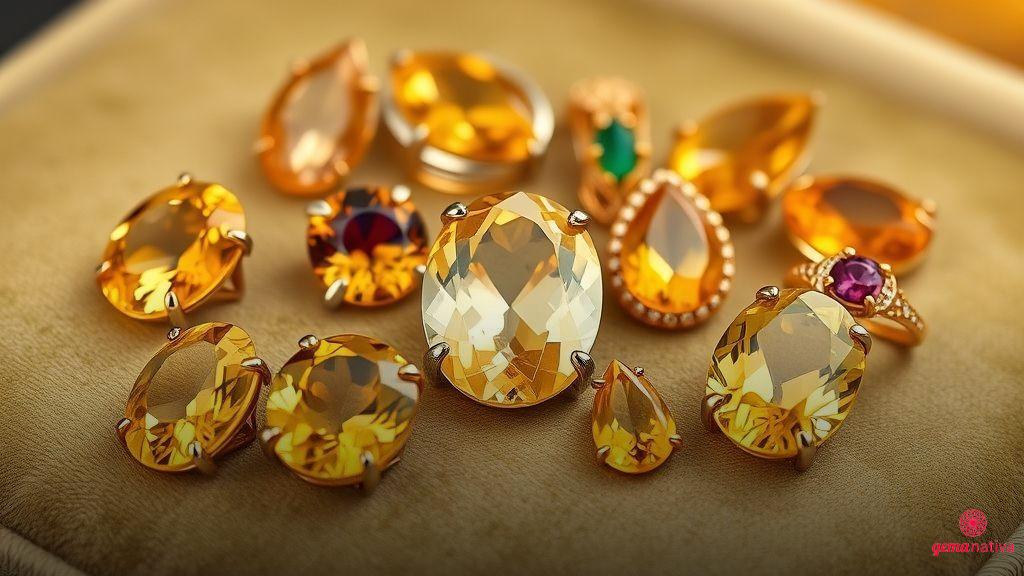 Combinações de joias amarelas com outros tipos de pedras Combinações de joias amarelas com outros tipos de pedras