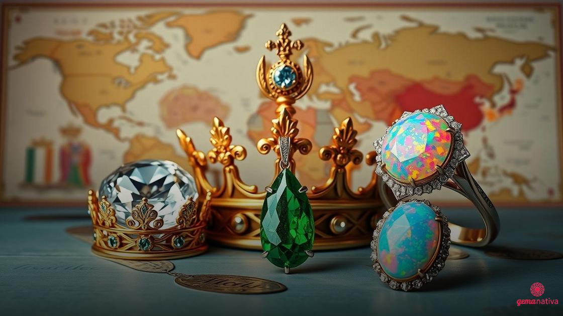 Como essas pedras influenciaram a cultura, a economia e a joalheria mundial Como essas pedras influenciaram a cultura, a economia e a joalheria mundial