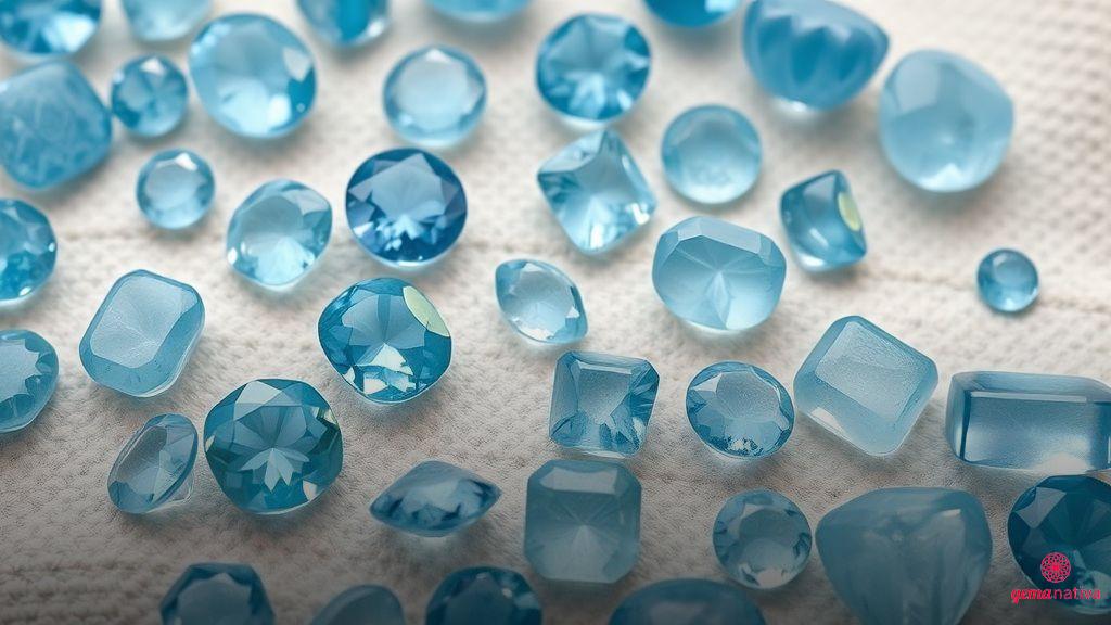 Como identificar pedras azul claro originais Como identificar pedras azul claro originais