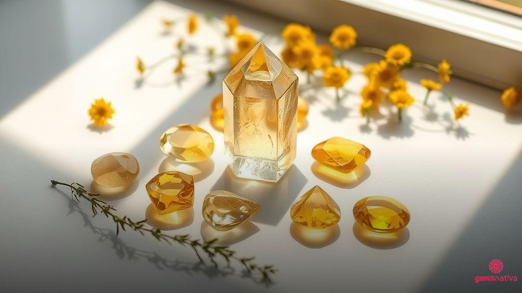Como potencializar os efeitos energéticos das pedras amarelas Como potencializar os efeitos energéticos das pedras amarelas