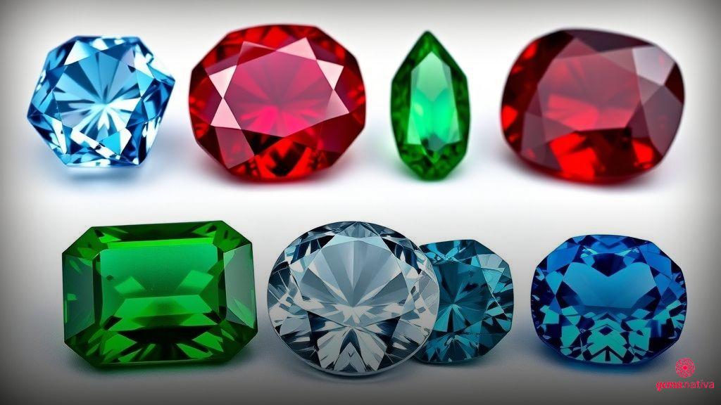 Cores mais raras e valorizadas no mercado de gemas Cores mais raras e valorizadas no mercado de gemas