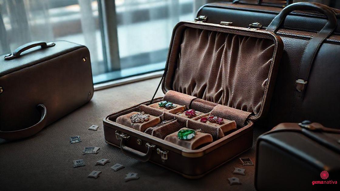 Dicas para transporte seguro de pedras preciosas Dicas para transporte seguro de pedras preciosas