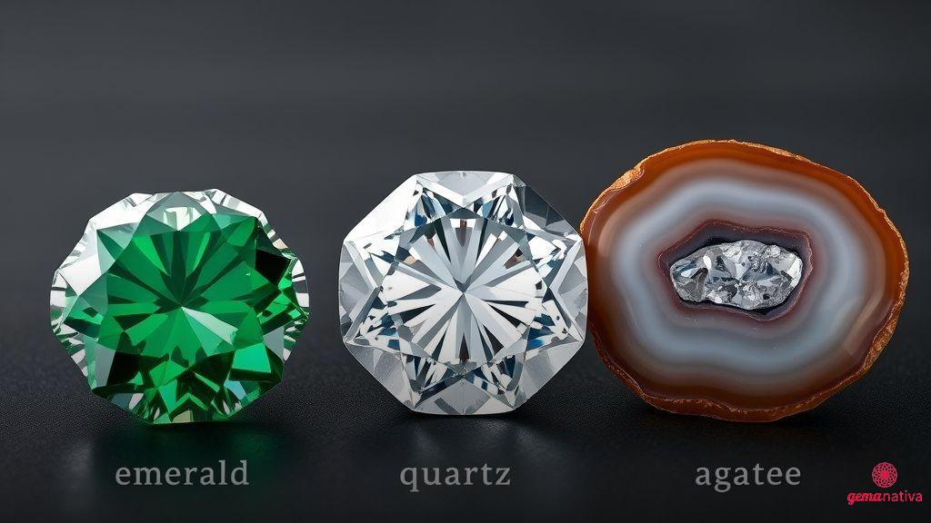 Diferença entre pedras preciosas e semipreciosas na prática Diferença entre pedras preciosas e semipreciosas na prática