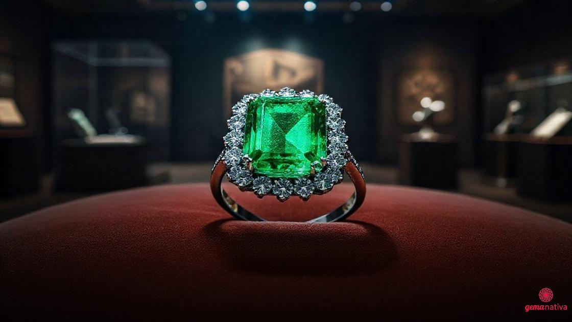 Esmeralda de Chalk: beleza e raridade Esmeralda de Chalk: beleza e raridade