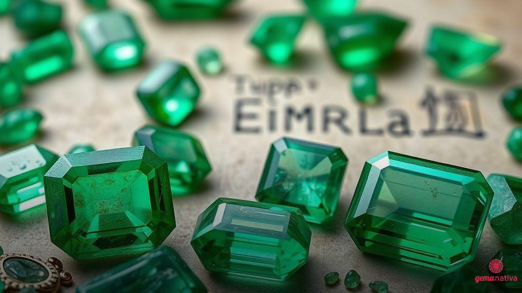 Esmeralda: raridade, cor intensa e tradição cultural Esmeralda: raridade, cor intensa e tradição cultural